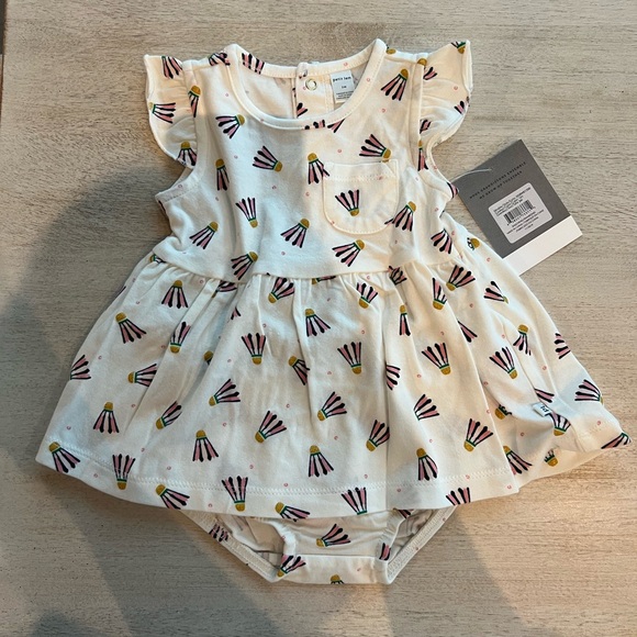 BRAND NEW Petit Lem Matching Dress / Bloomers Set, Size 3 Months - Picture 1 of 11